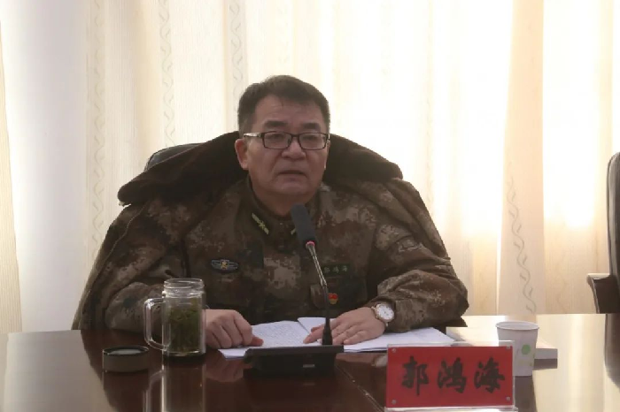 ▲ 四十七团党委书记、政委郭鸿海